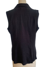 Sleeveless Wide Lapel