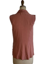 Sleeveless Wide Lapel